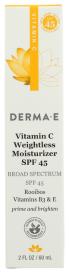 Vitamin C Moisturizer 45 Spf 2 Oz
