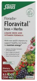 Floradix Floravital Iron Her 8.5 Oz