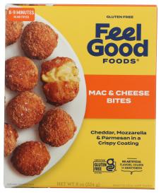 Gluten-free Three Cheese Mac & Cheese Bites 8 Oz