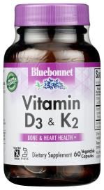 Vitamin D3 & K2 60 Veg