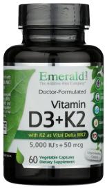 D3 5000 Iu + K2 50 Mg 60 Veg
