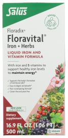 Floradix Floravital Iron Her 17 Oz