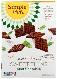 Gluten-free Mint Chocolate Seed & Nut Flour Sweet Thins 4.25 Oz