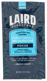 Focus Functional Mushroom Ground Coffee 12 Oz