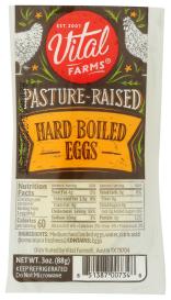 Pasture-raised Hard-boiled Grade A Medium Eggs (bronze) 2 Ct