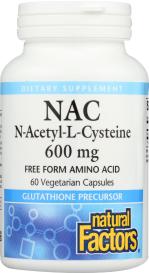 N-acetyl-l-cysteine 600 Mg 60 Veg