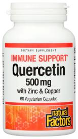 Quercetin 500mg W Zinc & Cop 60 Veg