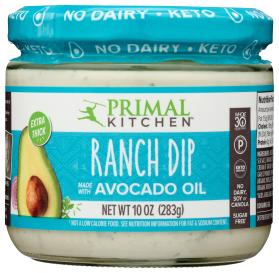 Gluten-free Keto No Dairy Avocado Oil Ranch Dip 10 Oz