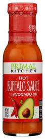 Vegan Keto Hot Avocado Oil Buffalo Sauce 8.5 Oz