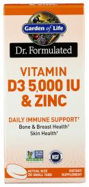 Dr. Form Vit D3 5000 Iu & Znc 30 Cap