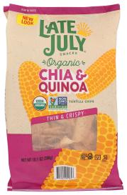 Tortilla Chips Cha Quinoa Org 10.1 Oz