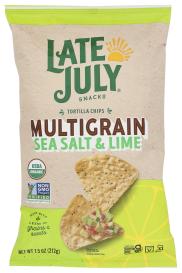 Multigrain Chips Sslt Lime Org 7.5 Oz
