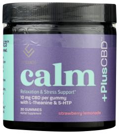 +cbd Calm Gummy Strw Lem 30 Gum