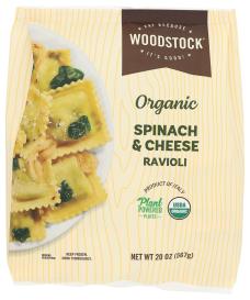 Ravioli Spinach Cheese Org 20 Oz