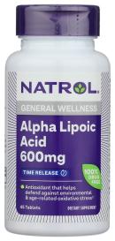 Alpha Lipoic Acid Tr 600mg 45 Tab