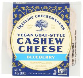 Blueberry Vegan Goat-style Cashew Cheese 4 Oz