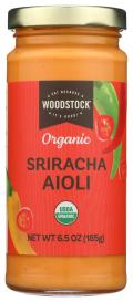 Organic Sriracha Aoili 6.5 Oz