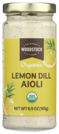 Organic Lemon Dill Aoili 6.5 Oz