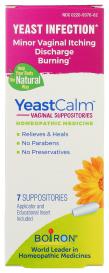 Yeastcalm Suppositories 7 Ct