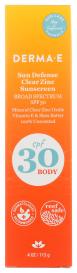 Body Suncreen Spf 30 4 Oz