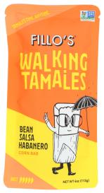 Walking Tamales Bean Salsa Hab 4 Oz