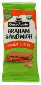 Organic Gluten-free Peanut Butter Graham Cracker Sandwiches 1.59 Oz