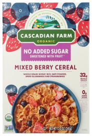 Organic No Added Sugar Mixed Berry Cereal 12.2 Oz