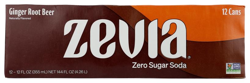 Soda Ginger Root Beer 12/ 12 Oz