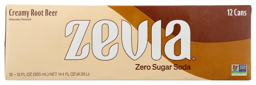 Soda Creamy Root Beer 12/ 12 Oz