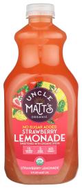 Organic No Sugar Added Strawberry Lemonade 52 Oz