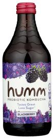 Organic Blackberry Probiotic Kombucha 14 Oz