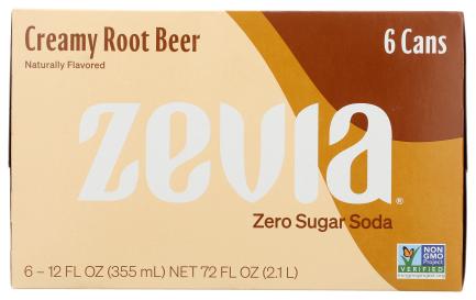 Soda Creamy Root Beer 6/ 12 Oz