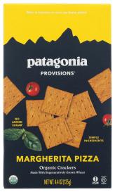 Organic Margherita Pizza Regeneratively-grown-wheat Crackers 4.4 Oz