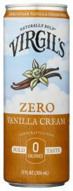 Soda Zero Sugar Vanilla Crm 12 Oz