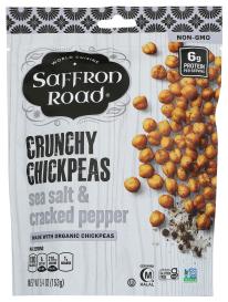 Gluten-free Sea Salt & Cracked Pepper Crunchy Chickpeas 5.4 Oz