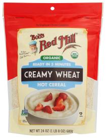 Cereal Creamy Wheat Organic 24 Oz