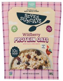 Protein Oats Wild Berry Gf 16 Oz