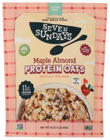 Protein Oats Maple Almond Gf 16 Oz