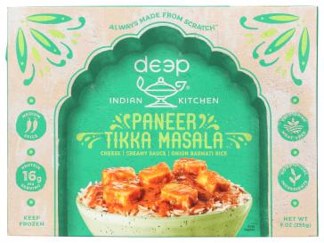Paneer Tikka Masala With Rice 9 Oz