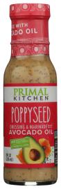 Gluten-free Keto Vegan Avocado Oil Poppyseed Dressing & Marinade 8 Oz