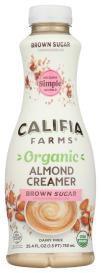 Creamer Almond Br Sugar Org 25.4 Oz