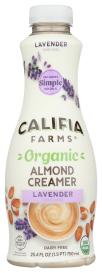 Creamer Almond Lavender Org 25.4 Oz
