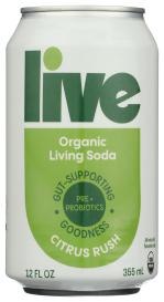 Kombucha Citrus Rush Org 12 Oz