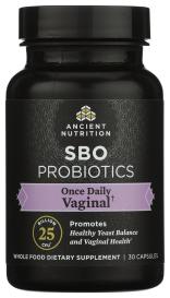 Sbo Probiotics Vaginal 30 Cap