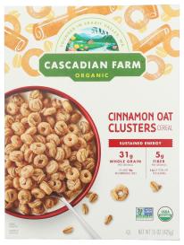 Cereal Cinnamon Oats Clusters 15 Oz