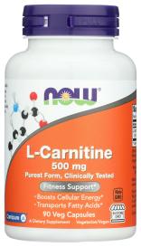 Carnitine 500 Mg 90 Veg