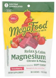 Magnesium Soft Chews Strwbry 30 Chw