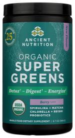 Org Super Greens Berry 6.7 Oz