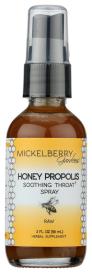 Honey Propolis Throat Spray 2 Oz