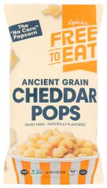 Cheddar Pops Ancient Grain Gf 4 Oz